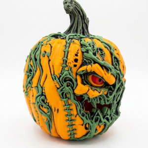 Rémisztő Halloween Tök Dekoráció - otthon & életmód - dekoráció - halloween - halloweeni dekoráció - Meska.hu