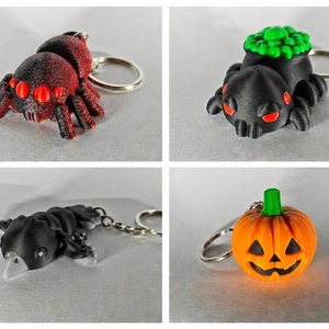 Halloween speciál kulcstartók - Meska.hu