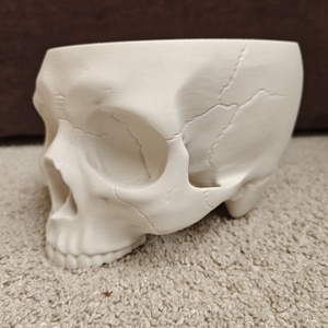 Dizájn Koponya Cukorkatartó � Vagány Halloween és Otthoni Dekor - otthon & életmód - dekoráció - halloween - halloweeni cukorkagyűjtők és cukorkatartók - Meska.hu