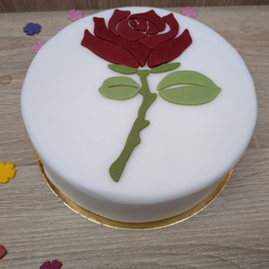 Rózsás torta készítő csomag 22cm - diy (csináld magad) - egységcsomag - Meska.hu