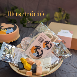 Cica szerelem tortakészítő csomag - diy (csináld magad) - egységcsomag - Meska.hu