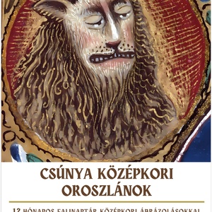 Vicces középkori oroszlános festmények naptár 2026, naptár macskás barátoknak, legjobb barátoknak, karácsonyi ajándék, Otthon & Életmód, Dekoráció, Fali és függő dekoráció, Falinaptár & Öröknaptár, Fotó, grafika, rajz, illusztráció, MESKA