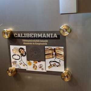 Töltény hűtőmágnes, vadászajándék 4 db-os szett - otthon & életmód - konyhafelszerelés, tálalás - konyhai dekoráció - hűtőmágnes - Meska.hu