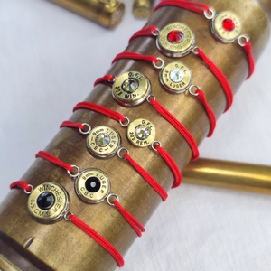 9mm Luger, Nanocord zsinóros női karkötő - ékszer - karkötő - fonott karkötő - Meska.hu
