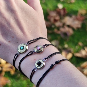 Töltény string karkötő, Ékszer, Karkötő, Fonott karkötő, Ékszerkészítés, Fémmegmunkálás, MESKA