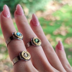 Töltény gyűrű - ékszer - gyűrű - vékony gyűrű - Meska.hu