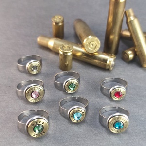 Töltény gyűrű, Ékszer, Gyűrű, Vékony gyűrű, Ékszerkészítés, Újrahasznosított alapanyagból készült termékek, MESKA