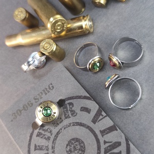 Töltény gyűrű - ékszer - gyűrű - vékony gyűrű - Meska.hu