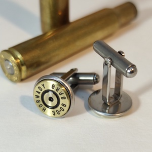 Töltény mandzsetta gomb Vadász Ajándék, Ékszer, Mandzsettagomb, Fémmegmunkálás, Újrahasznosított alapanyagból készült termékek, MESKA