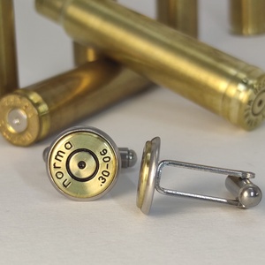 Töltény mandzsetta gomb Vadász Ajándék - ékszer - mandzsettagomb - Meska.hu