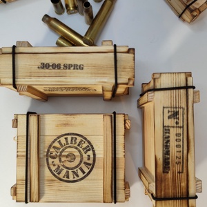 Női lőszeresláda, Töltény ékszer tartó, M méret - ékszer - ékszertartó - ékszerdoboz - Meska.hu