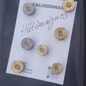 Töltény hűtőmágnes, Vadász ajándék ötlet - otthon & életmód - konyhafelszerelés, tálalás - konyhai dekoráció - hűtőmágnes - Meska.hu