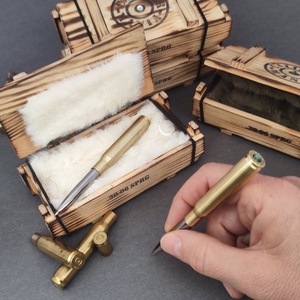 Női Töltény golyóstoll  lőszeres ládában,  Női Vadász ajándék, Otthon & Életmód, Papír, írószer, Ceruza & Toll, Fémmegmunkálás, Ékszerkészítés, MESKA