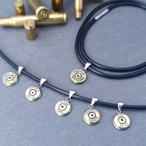 Töltény nyaklánc, Férfi ékszer, Ékszer, Nyaklánc, Medálos nyaklánc, Fémmegmunkálás, Újrahasznosított alapanyagból készült termékek, MESKA