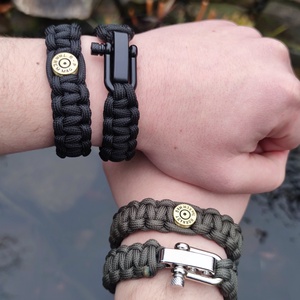  Töltény paracord karkötő, 1-lövetű MAX Vadászékszer, Ékszer, Karkötő, Fonott karkötő, Csomózás, Ékszerkészítés, MESKA