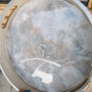 Fa tálaló epoxy gyantával - otthon & életmód - konyhafelszerelés, tálalás - tálalás - tálca - Meska.hu