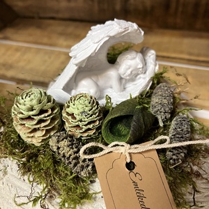 Beton szív Sírdísz- fekvő angyalkával - otthon & életmód - vallás - temetkezési tárgy - sírdísz, kegyeleti dísz - Meska.hu Beton szív Sírdísz- fekvő angyalkával - otthon & életmód - vallás - temetkezési tárgy - sírdísz, kegyeleti dísz - Meska.hu