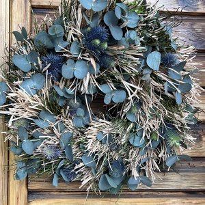 Naturális koszorú  , Otthon & Életmód, Dekoráció, Ajtó- és ablak dekoráció, Ajtódísz & Kopogtató, Virágkötés, MESKA