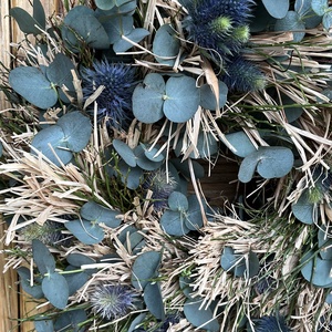 Naturális koszorú   - otthon & életmód - dekoráció - ajtó- és ablak dekoráció - ajtódísz & kopogtató - Meska.hu