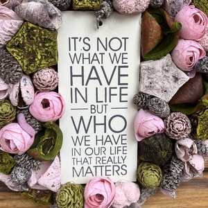 Kedves, tavaszi, nyári kopogtató  - otthon & életmód - dekoráció - ajtó- és ablak dekoráció - ajtódísz & kopogtató - Meska.hu