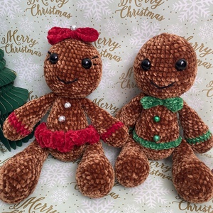 Horgolt Mézi - karácsony - karácsonyi lakásdekoráció - karácsonyi manók, figurák - Meska.hu