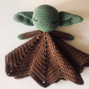 Baby Yoda szundikendő - Meska.hu