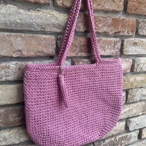 Könnyű horgolt shopper táska, Táska & Tok, Kézitáska & válltáska, Válltáska, Horgolás, Varrás, MESKA