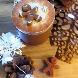 CandlAir Christmas Gingy szójaviasz illatgyertya M-es méret - otthon & életmód - gyertya, illat, aroma - gyertya - Meska.hu