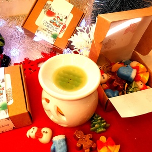 CandlAir Christmas Collection szója illatviasz válogatás - otthon & életmód - gyertya, illat, aroma - gyertya - Meska.hu