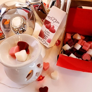 CandlAir LOVE DROPS szója illatviasz válogatás - otthon & életmód - gyertya, illat, aroma - gyertya - Meska.hu