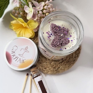 CandlAir A legjobb Nagymamának üvegtégelyes szójaviasz illatgyertya - otthon & életmód - gyertya, illat, aroma - gyertya - Meska.hu