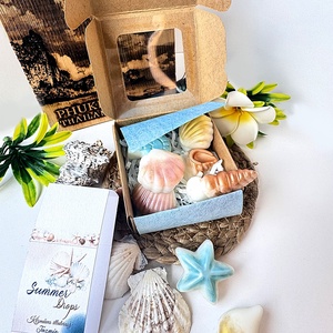 CandlAir Summer Drops kézműves szója illatviasz - otthon & életmód - gyertya, illat, aroma - gyertya - Meska.hu