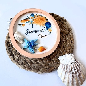CandlAir Summer Time kézműves hűtőmágnes - otthon & életmód - gyertya, illat, aroma - gyertya - Meska.hu