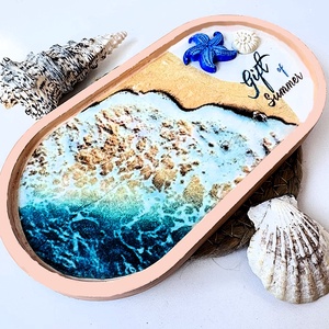 CandlAir Ocean Beach + Gift of Summer szett - otthon & életmód - gyertya, illat, aroma - gyertya - Meska.hu