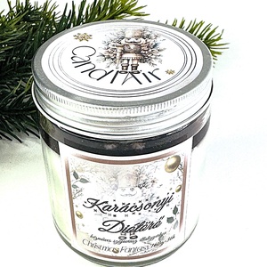 CandlAir Karácsonyi Diótörő üvegtégelyes szójaviasz illatgyertya - otthon & életmód - gyertya, illat, aroma - gyertya - Meska.hu