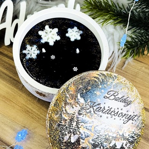 CandlAir Arany Karácsony szójaviasz illatgyertya kerámiatégelyben - otthon & életmód - gyertya, illat, aroma - gyertya - Meska.hu