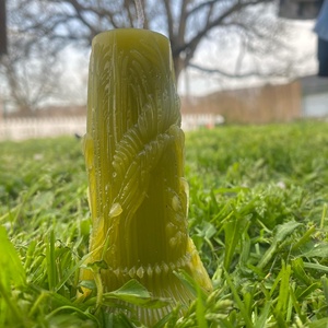 Oszlopos gyertya - kellékek & szerszámok - dekorációs kellékek - dekorációs gyertya - Meska.hu