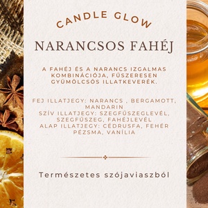 Narancsos fahéj illatviasz szójaviaszból karácsonyi kiadás 100g - otthon & életmód - gyertya, illat, aroma - illatviasz - Meska.hu
