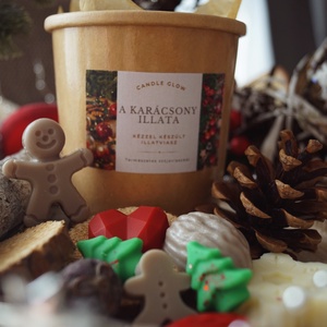 A karácsony illata illatviasz szójaviaszból 100g - otthon & életmód - gyertya, illat, aroma - illatviasz - Meska.hu