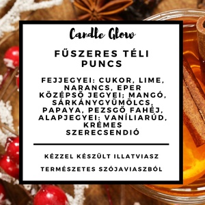 Fűszeres téli puncs Illatviasz 100% természetes szójaviaszból - otthon & életmód - gyertya, illat, aroma - aromalámpa - Meska.hu