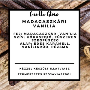 Madagaszkári vanília Illatviasz 100% természetes szójaviaszból - otthon & életmód - gyertya, illat, aroma - aromalámpa - Meska.hu