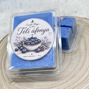 Téli áfonya törhető illatviasz - otthon & életmód - gyertya, illat, aroma - illatviasz - Meska.hu