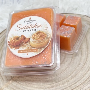 Sütőtökös vajkrém törhető illatviasz - otthon & életmód - gyertya, illat, aroma - illatviasz - Meska.hu