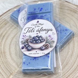 Téli áfonya törhető illatviasz - otthon & életmód - gyertya, illat, aroma - illatviasz - Meska.hu