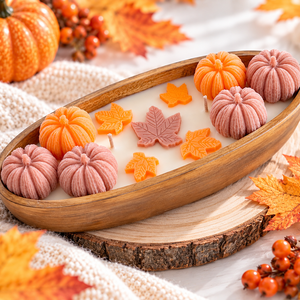 PUMKIN SPICE gyertya tál - Meska.hu