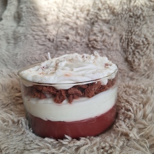 Gyümölcsös - brownies illatgyertya - Meska.hu