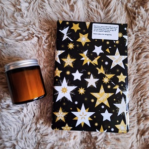 Zsákbamacska könyv és illatgyertya, Karácsony, Karácsonyi lakásdekoráció, Karácsonyi illatgyertya, mécses, Gyertya-, mécseskészítés, MESKA