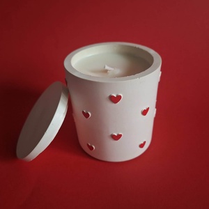 Illatgyertya kerámia tégelyben - Meska.hu