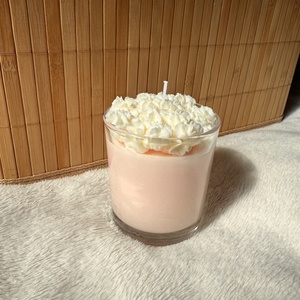 Eper panna cotta - otthon & életmód - gyertya, illat, aroma - gyertya - Meska.hu