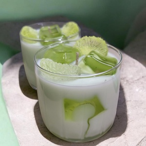 Vad lime-os zöld tea, Otthon & Életmód, Gyertya, illat, aroma, Gyertya, Gyertya-, mécseskészítés, MESKA